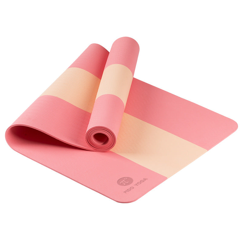 Individual fitness mat floor mat