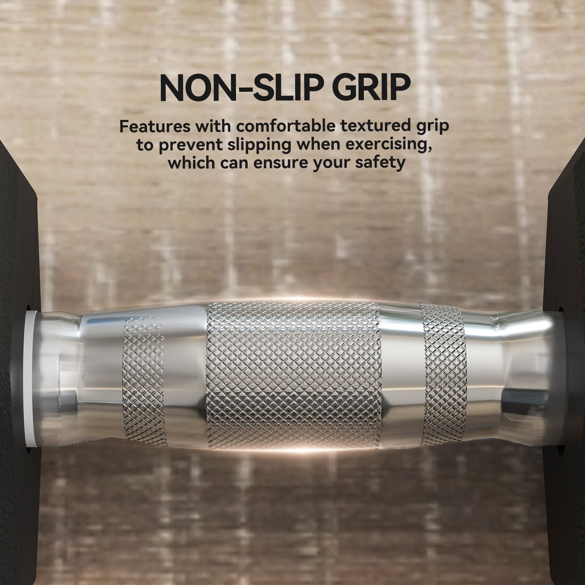 2x12.5KG Rubber Hex Dumbbell Portable Hand Weights Dumbbell Home Gym