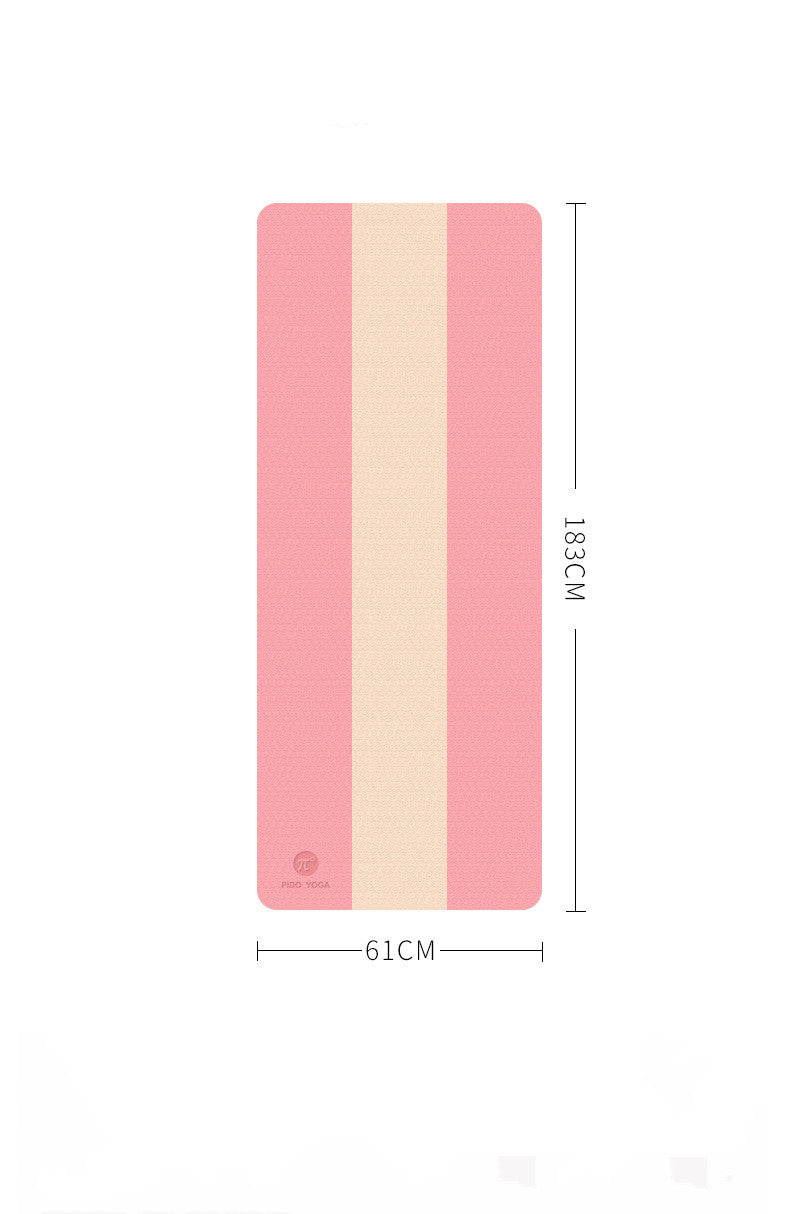 Individual fitness mat floor mat